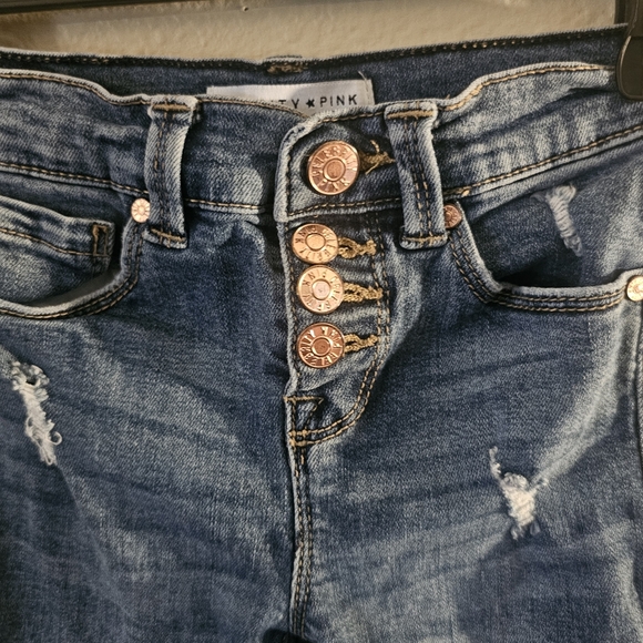 Celebrity Pink Kids' Ripped Denim Jeans - Picture 2 of 16